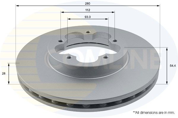 COMLINE Тормозной диск ADC1234V