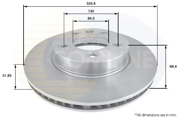 COMLINE Тормозной диск ADC1475V