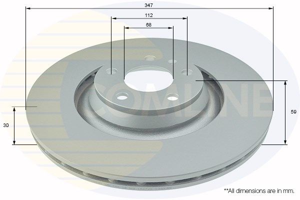 COMLINE Тормозной диск ADC1490V