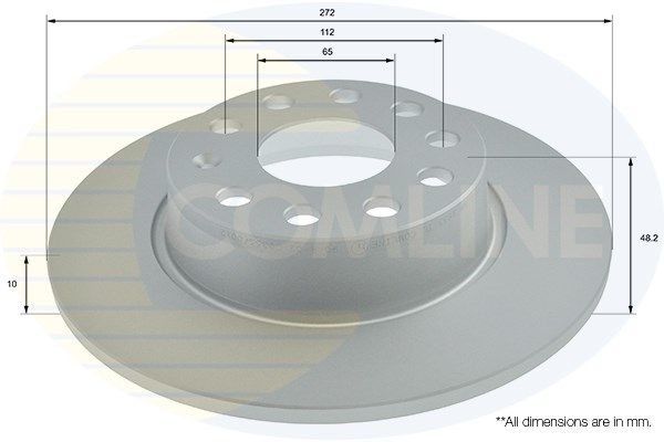 COMLINE stabdžių diskas ADC1497