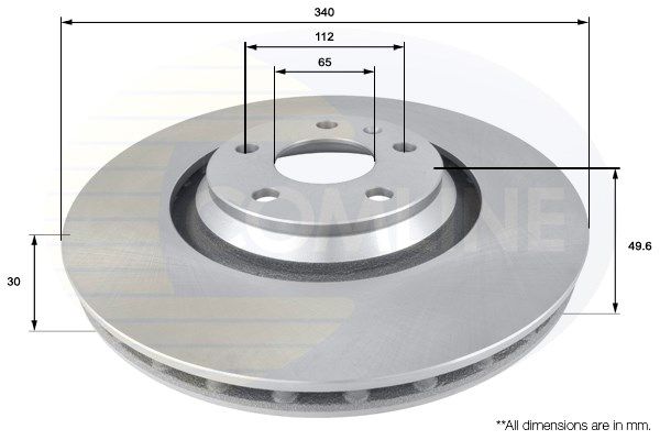 COMLINE Тормозной диск ADC2605V