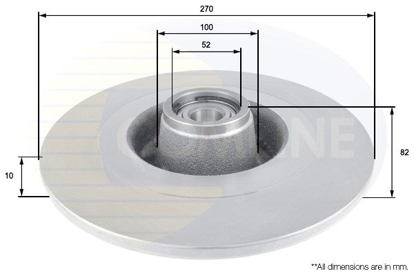 COMLINE Тормозной диск ADC3021