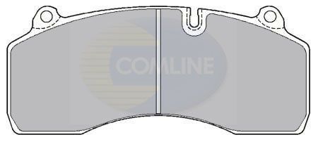 COMLINE Комплект тормозных колодок, дисковый тормоз CBP9053