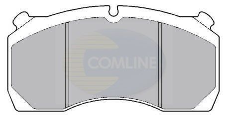 COMLINE stabdžių trinkelių rinkinys, diskinis stabdys CBP9056