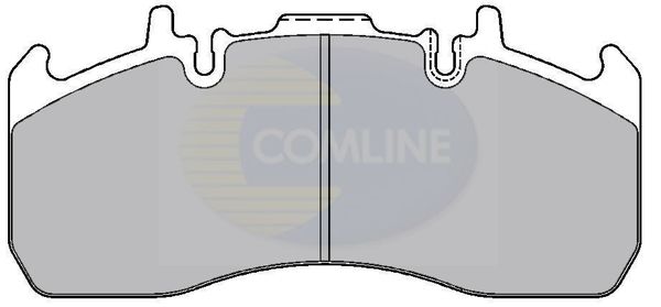 COMLINE stabdžių trinkelių rinkinys, diskinis stabdys CBP9077K