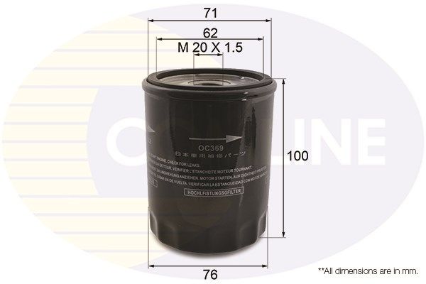 COMLINE alyvos filtras CMB11322