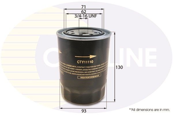 COMLINE alyvos filtras CTY11110