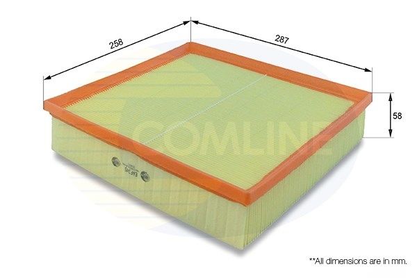 COMLINE oro filtras EAF345