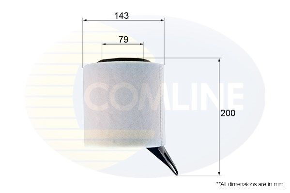 COMLINE oro filtras EAF583