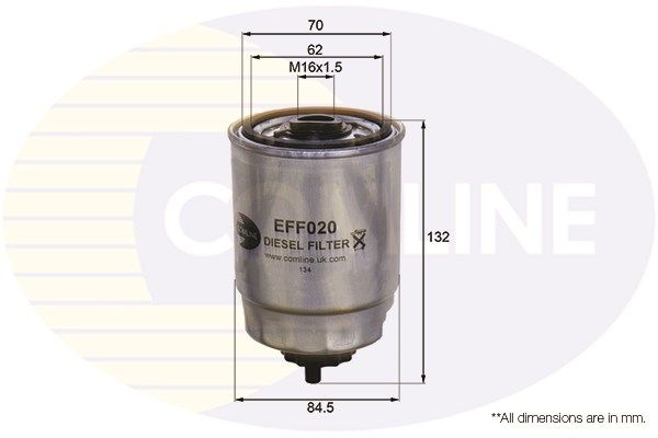 COMLINE Топливный фильтр EFF020