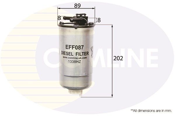 COMLINE Топливный фильтр EFF087