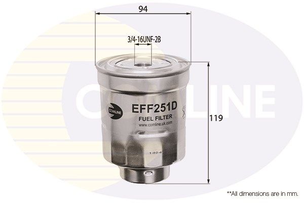 COMLINE Топливный фильтр EFF251D