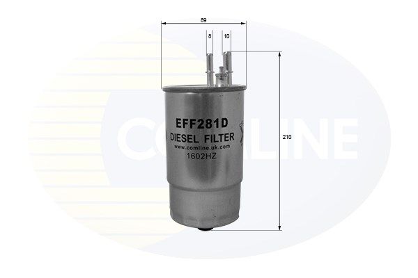 COMLINE kuro filtras EFF281D