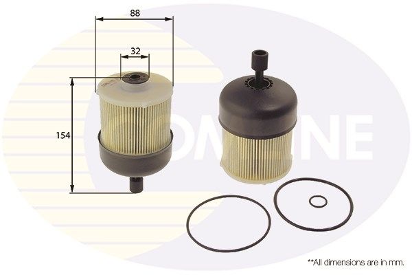 COMLINE Топливный фильтр EFF307D