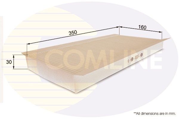 COMLINE filtras, salono oras EKF113