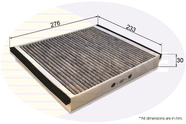 COMLINE filtras, salono oras EKF123A