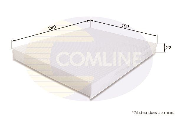 COMLINE filtras, salono oras EKF151