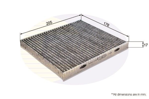 COMLINE Фильтр, воздух во внутренном пространстве EKF159A