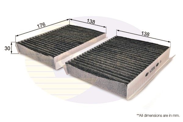 COMLINE filtras, salono oras EKF177A