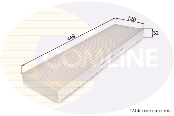 COMLINE filtras, salono oras EKF180