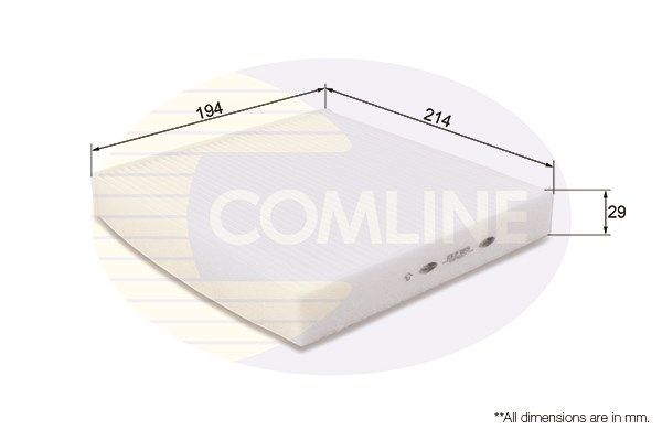 COMLINE filtras, salono oras EKF185