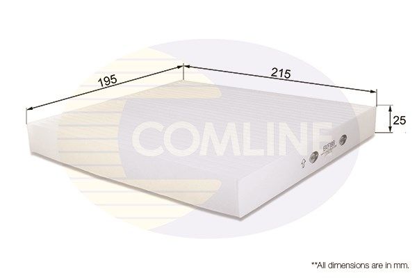 COMLINE filtras, salono oras EKF188