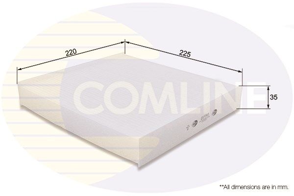 COMLINE filtras, salono oras EKF193