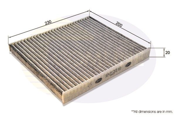 COMLINE Фильтр, воздух во внутренном пространстве EKF321A