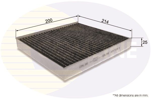 COMLINE filtras, salono oras EKF331A