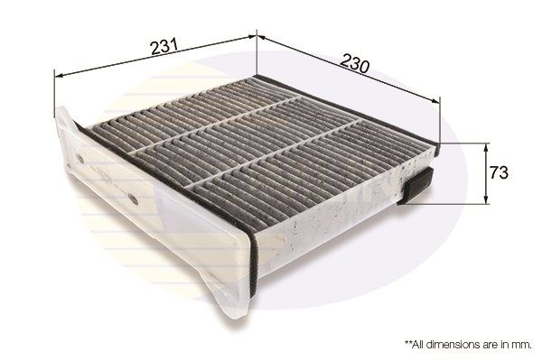 COMLINE filtras, salono oras EKF349A