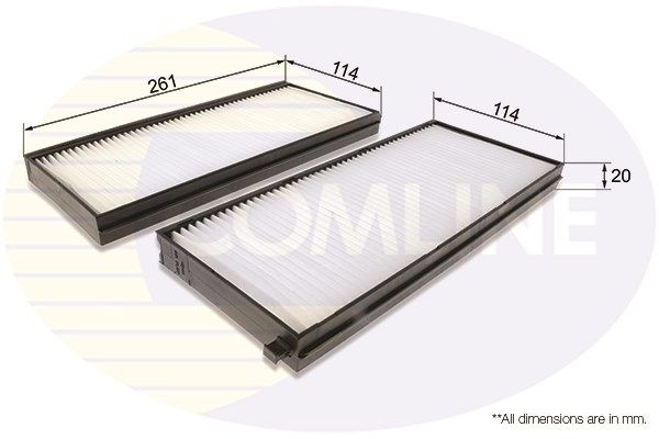 COMLINE filtras, salono oras EKF355-2