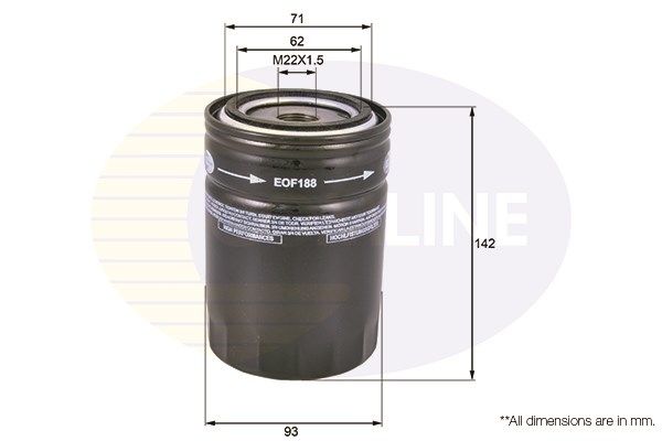 COMLINE Масляный фильтр EOF188