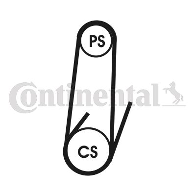 CONTITECH Натяжная планка, поликлиновой ремень V58855