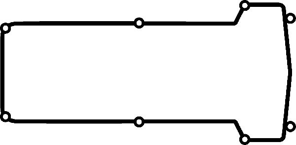 CORTECO Прокладка, крышка головки цилиндра 440116P