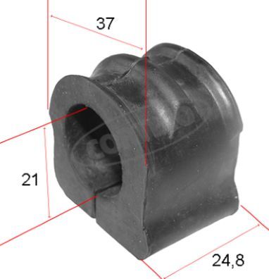 CORTECO skersinio stabilizatoriaus įvorių komplektas 80004934