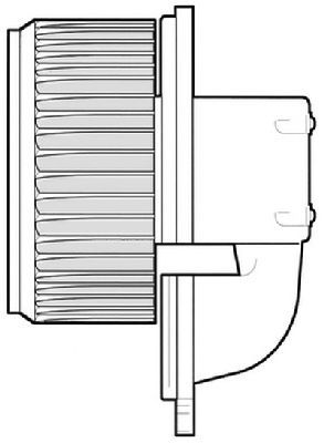 CTR Электродвигатель, вентиляция салона 1208242