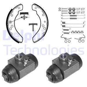 DELPHI Комплект тормозных колодок 794