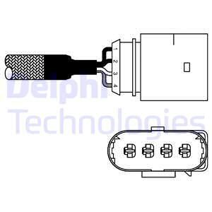 DELPHI lambda jutiklis ES10978-12B1