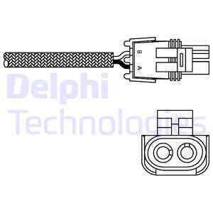 DELPHI Лямбда-зонд ES10989-12B1