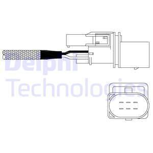 DELPHI Лямбда-зонд ES11026-12B1