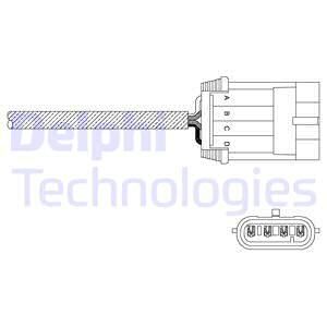 DELPHI lambda jutiklis ES11049-12B1