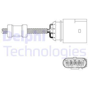 DELPHI Лямбда-зонд ES20348-12B1