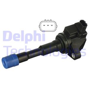 DELPHI Катушка зажигания GN10248-12B1