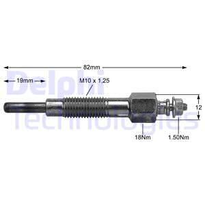 DELPHI Свеча накаливания HDS359
