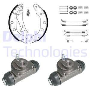 DELPHI Комплект тормозных колодок KP964