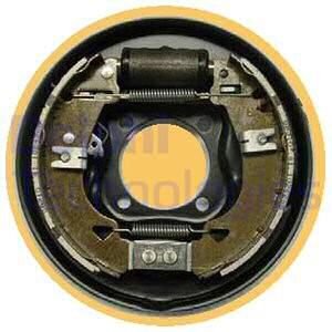 DELPHI Комплект тормозных колодок LG11056
