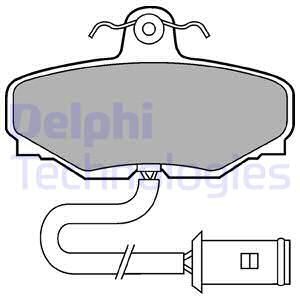 DELPHI stabdžių trinkelių rinkinys, diskinis stabdys LP430