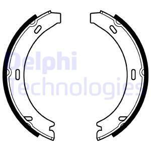 DELPHI Комплект тормозных колодок LS1992