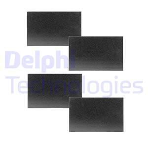 DELPHI Комплектующие, колодки дискового тормоза LX0271