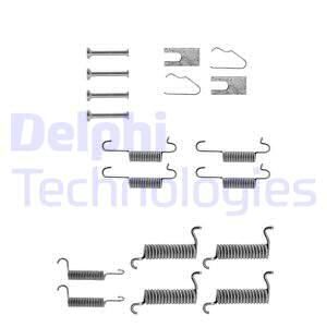 DELPHI Комплектующие, тормозная колодка LY1012